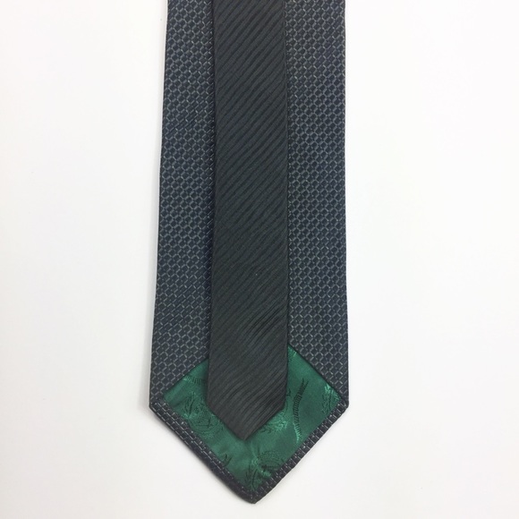 Tommy Hilfiger Mens 100% Silk Tie Necktie - Picture 3 of 5